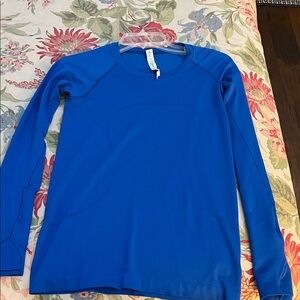 lululemon athletica Blue Long Sleeve Top